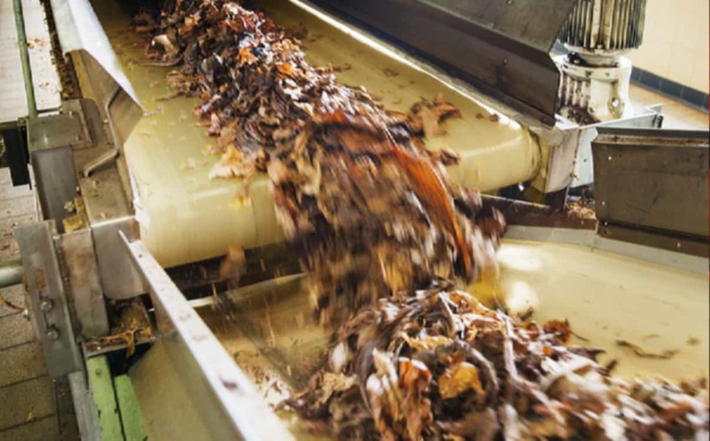 Machinery used in the tobacco manufacturing process
